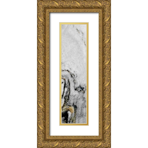 Golden 2 Gold Ornate Wood Framed Art Print with Double Matting by Phillip, Jamie