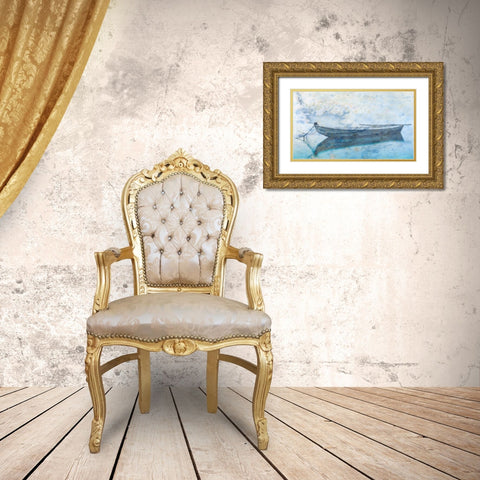 Rowing Dreams 1 Gold Ornate Wood Framed Art Print with Double Matting by Phillip, Jamie