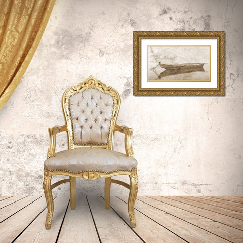 Rowing Dreams 3 Gold Ornate Wood Framed Art Print with Double Matting by Phillip, Jamie