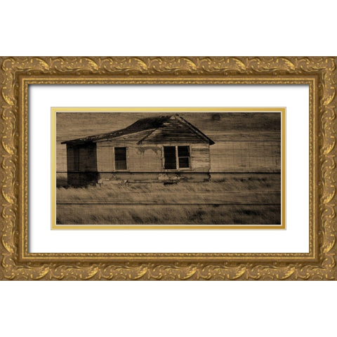 Bayou Gold Ornate Wood Framed Art Print with Double Matting by Phillip, Jamie