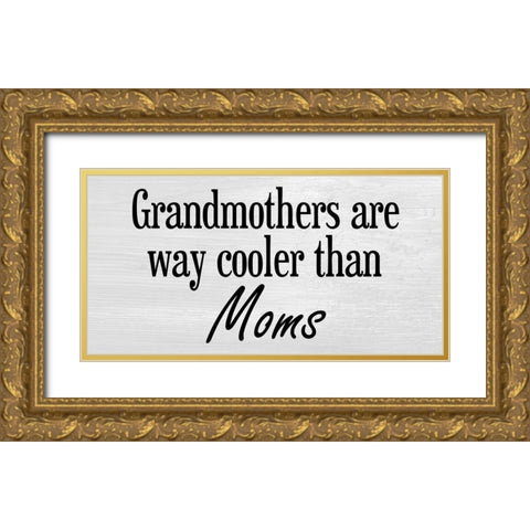 Grandmother 2 Gold Ornate Wood Framed Art Print with Double Matting by Phillip, Jamie