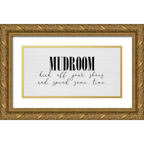 Mudroom 2 Gold Ornate Wood Framed Art Print with Double Matting by Phillip, Jamie