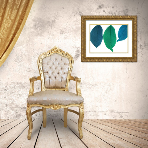 Xrayed Gold Ornate Wood Framed Art Print with Double Matting by Phillip, Jamie