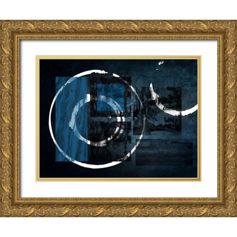 Cosmic Den Gold Ornate Wood Framed Art Print with Double Matting by Phillip, Jamie