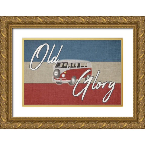 American Made 2 Gold Ornate Wood Framed Art Print with Double Matting by Phillip, Jamie