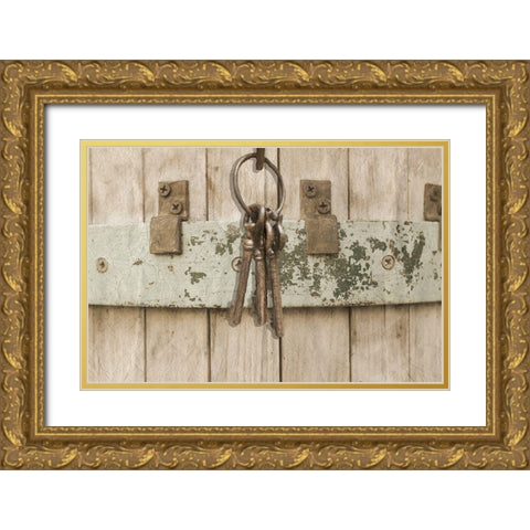 Open Place Gold Ornate Wood Framed Art Print with Double Matting by Phillip, Jamie