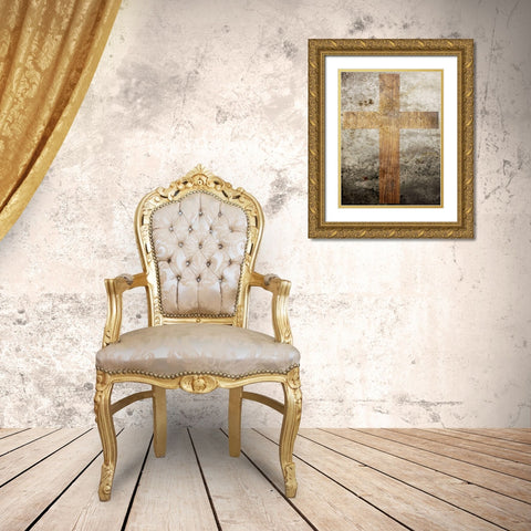 Easter 3 Gold Ornate Wood Framed Art Print with Double Matting by Phillip, Jamie