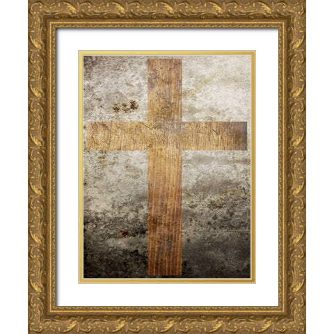 Easter 3 Gold Ornate Wood Framed Art Print with Double Matting by Phillip, Jamie