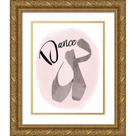 Dance Gold Ornate Wood Framed Art Print with Double Matting by Phillip, Jamie