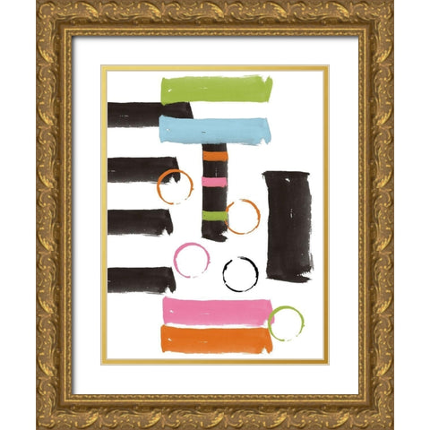 Come Up Gold Ornate Wood Framed Art Print with Double Matting by Phillip, Jamie