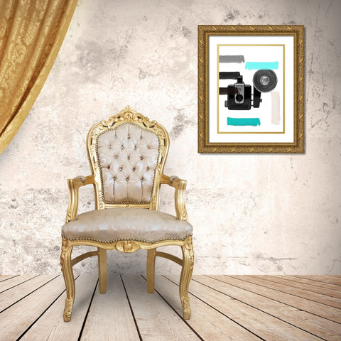 Snap Me Gold Ornate Wood Framed Art Print with Double Matting by Phillip, Jamie