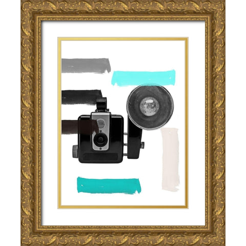 Snap Me Gold Ornate Wood Framed Art Print with Double Matting by Phillip, Jamie