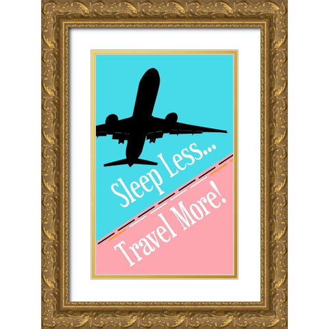 Adventure Gold Ornate Wood Framed Art Print with Double Matting by Phillip, Jamie