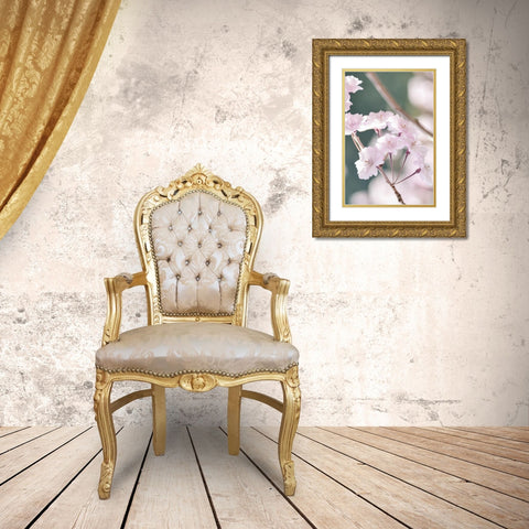 Smile Gold Ornate Wood Framed Art Print with Double Matting by Phillip, Jamie