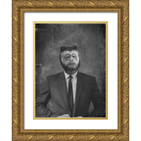 Upper Class 1 Gold Ornate Wood Framed Art Print with Double Matting by Phillip, Jamie