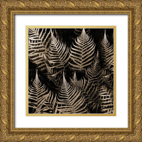 Natural Midnight Gold Ornate Wood Framed Art Print with Double Matting by Phillip, Jamie