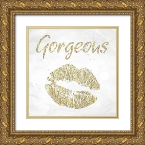 Gorgeous Gold Ornate Wood Framed Art Print with Double Matting by Phillip, Jamie