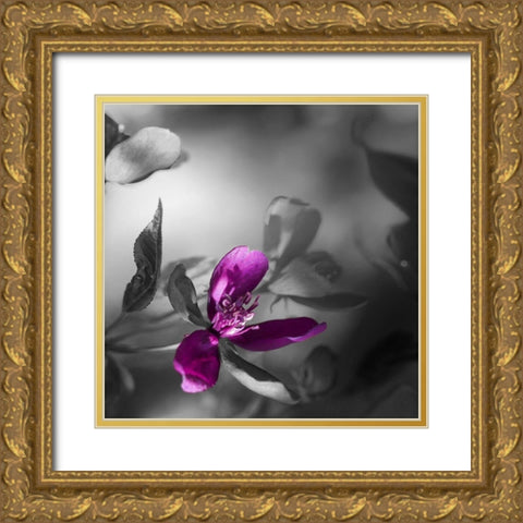 Purple Rain Gold Ornate Wood Framed Art Print with Double Matting by Phillip, Jamie