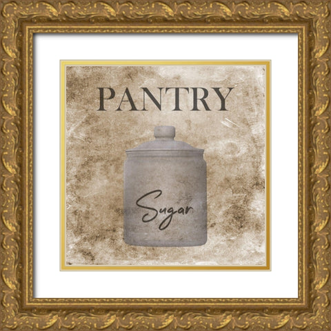 Pantry Gold Ornate Wood Framed Art Print with Double Matting by Phillip, Jamie