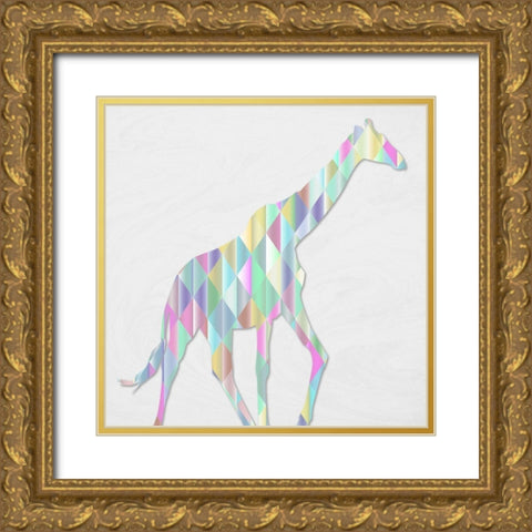 Prismaraft Gold Ornate Wood Framed Art Print with Double Matting by Phillip, Jamie