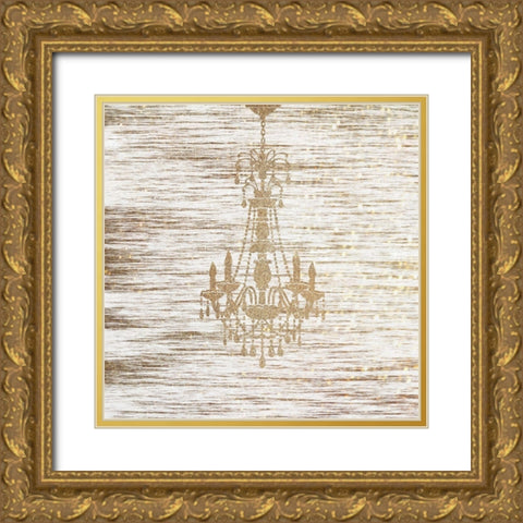 Queens Mansion Gold Ornate Wood Framed Art Print with Double Matting by Phillip, Jamie