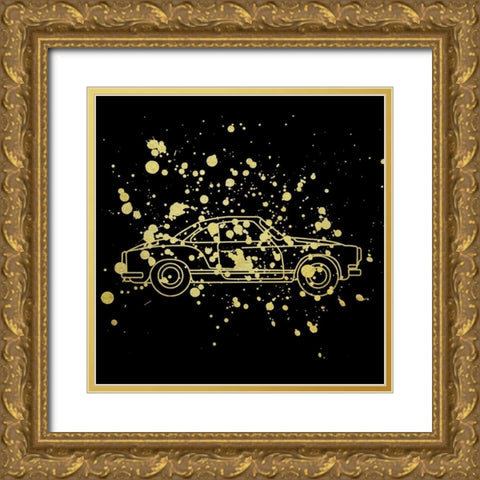 Wanderlust Gold Ornate Wood Framed Art Print with Double Matting by Phillip, Jamie