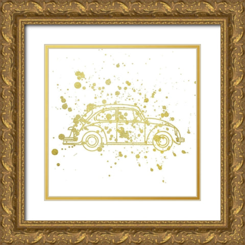 Wanderlust 2 Gold Ornate Wood Framed Art Print with Double Matting by Phillip, Jamie