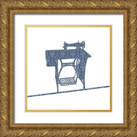 Tailor 3 Gold Ornate Wood Framed Art Print with Double Matting by Phillip, Jamie