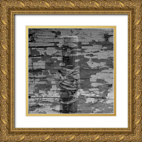 By The Sea 3 Gold Ornate Wood Framed Art Print with Double Matting by Phillip, Jamie