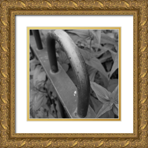 Brass Gold Ornate Wood Framed Art Print with Double Matting by Phillip, Jamie