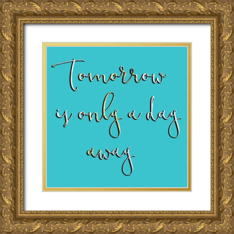 Tomorrow Gold Ornate Wood Framed Art Print with Double Matting by Phillip, Jamie