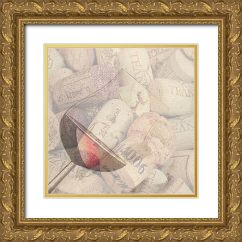 Wine Tasting 2 Gold Ornate Wood Framed Art Print with Double Matting by Phillip, Jamie