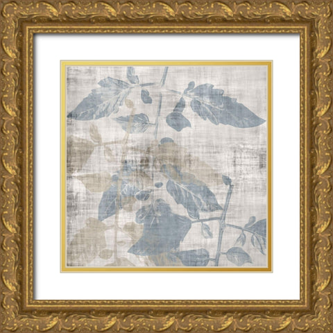 Zen Garden 1 Gold Ornate Wood Framed Art Print with Double Matting by Phillip, Jamie