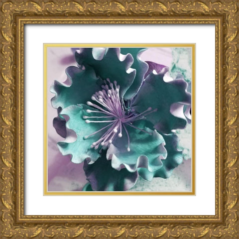 Florest Delight 2 Gold Ornate Wood Framed Art Print with Double Matting by Phillip, Jamie