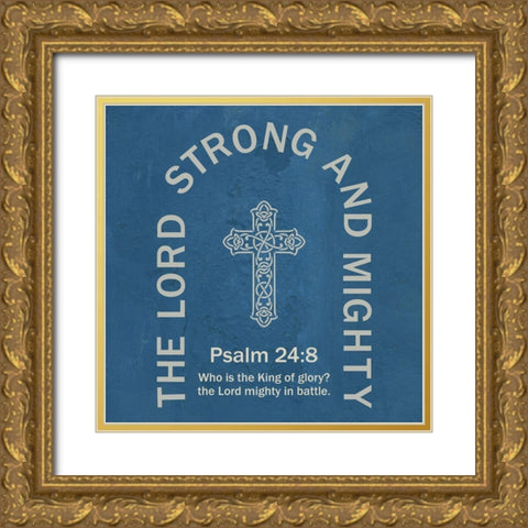 The Lord 2 Gold Ornate Wood Framed Art Print with Double Matting by Phillip, Jamie