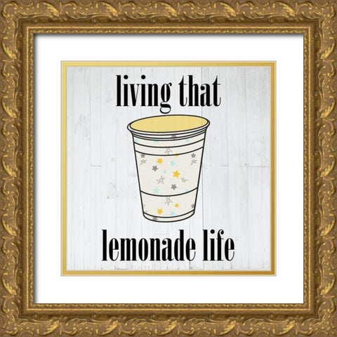 Pink Lemonade 2 Gold Ornate Wood Framed Art Print with Double Matting by Phillip, Jamie