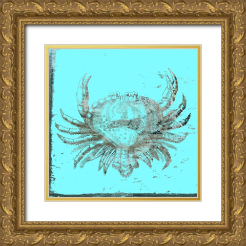 Whay So Crabby 2 Gold Ornate Wood Framed Art Print with Double Matting by Phillip, Jamie
