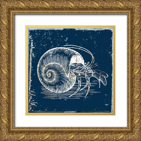 Whay So Crabby 6 Gold Ornate Wood Framed Art Print with Double Matting by Phillip, Jamie