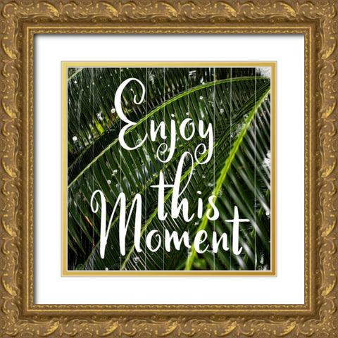 Tropical Moment Gold Ornate Wood Framed Art Print with Double Matting by Phillip, Jamie