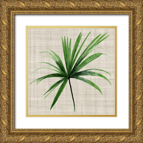 Spray Gold Ornate Wood Framed Art Print with Double Matting by Urban Road