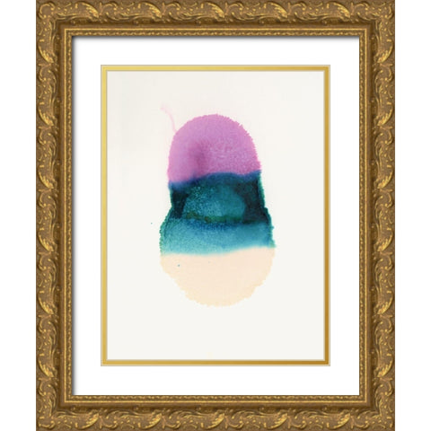 Jelly Bean Gold Ornate Wood Framed Art Print with Double Matting by Urban Road