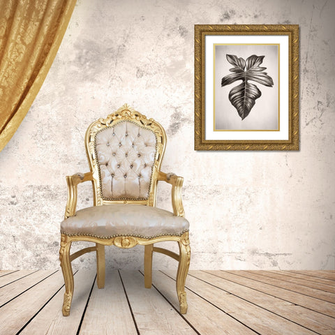 Verdure III Sepia Gold Ornate Wood Framed Art Print with Double Matting by Urban Road
