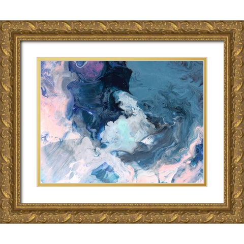 Meteorology Gold Ornate Wood Framed Art Print with Double Matting by Urban Road