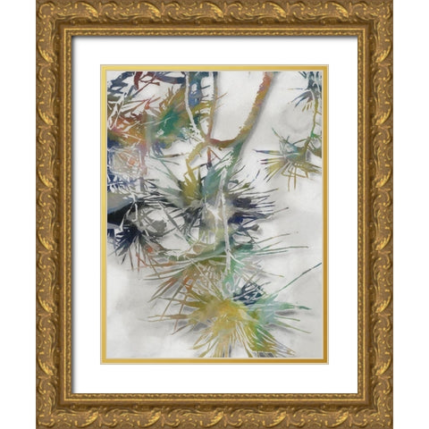 Pandan Beach Gold Ornate Wood Framed Art Print with Double Matting by Urban Road