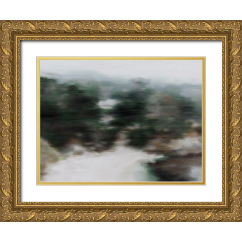 In the Wilderness Gold Ornate Wood Framed Art Print with Double Matting by Urban Road