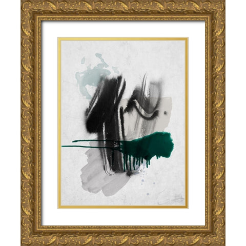 Astray I Art Print Gold Ornate Wood Framed Art Print with Double Matting by Urban Road