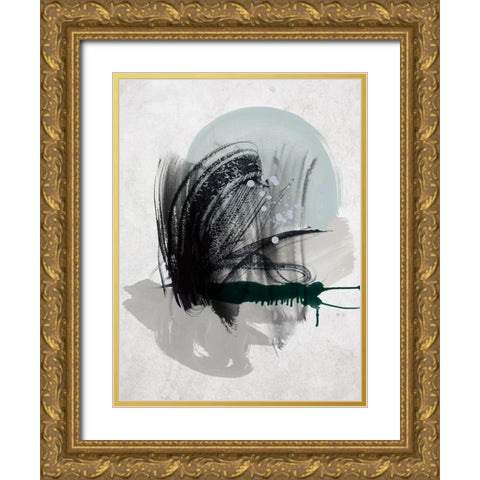 Astray II Art Print Gold Ornate Wood Framed Art Print with Double Matting by Urban Road
