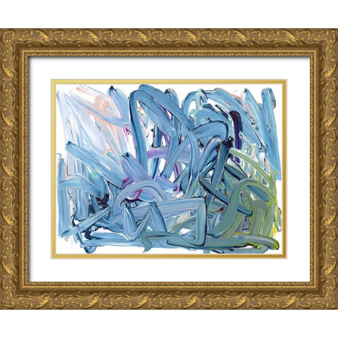 Baritone Gold Ornate Wood Framed Art Print with Double Matting by Urban Road