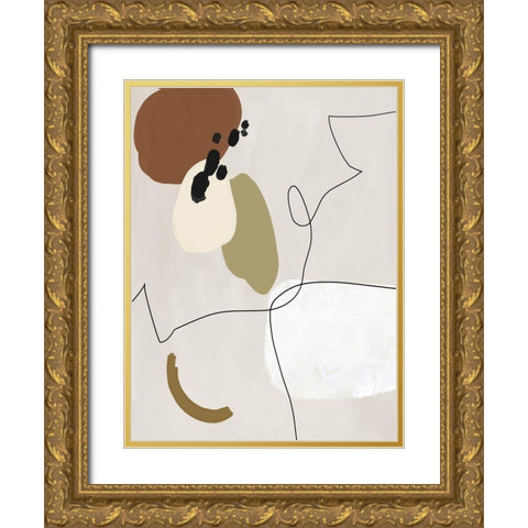 To the Wire II Gold Ornate Wood Framed Art Print with Double Matting by Urban Road