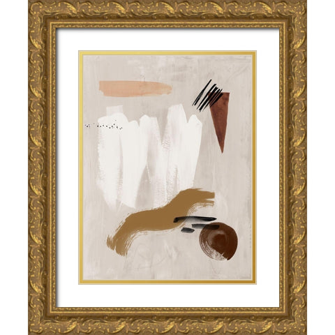 Dig Site I Gold Ornate Wood Framed Art Print with Double Matting by Urban Road